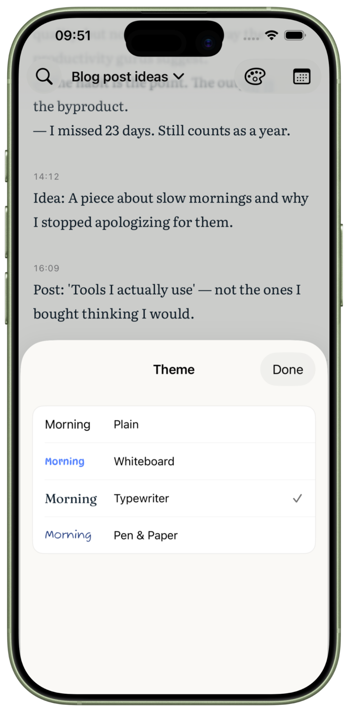 iPhone — Themes